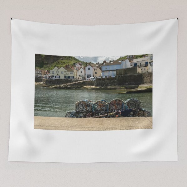 Item preview, The fishing village of Staithes on the North Yorkshire Coast designed and sold by yackers1.