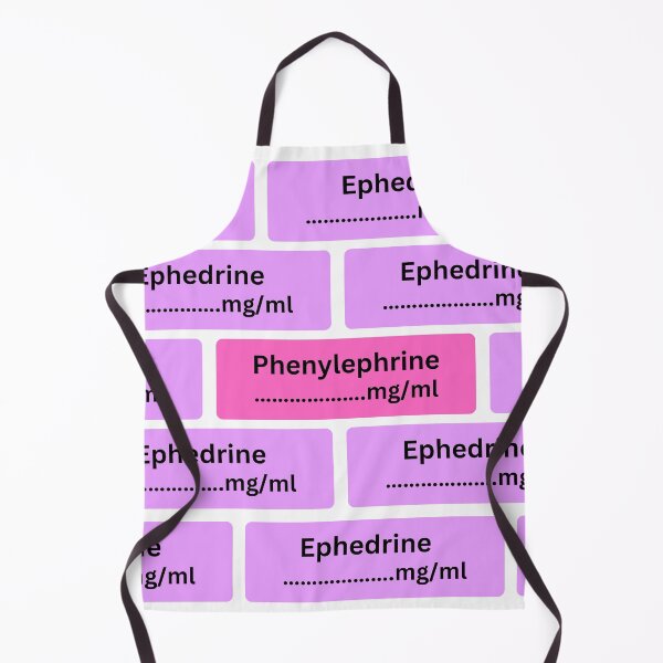 Item preview, Anesthesia Label Pink for Anesthetist  designed and sold by The Remi Reserve.