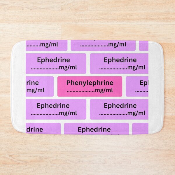 Item preview, Anesthesia Label Pink for Anesthetist  designed and sold by The Remi Reserve.