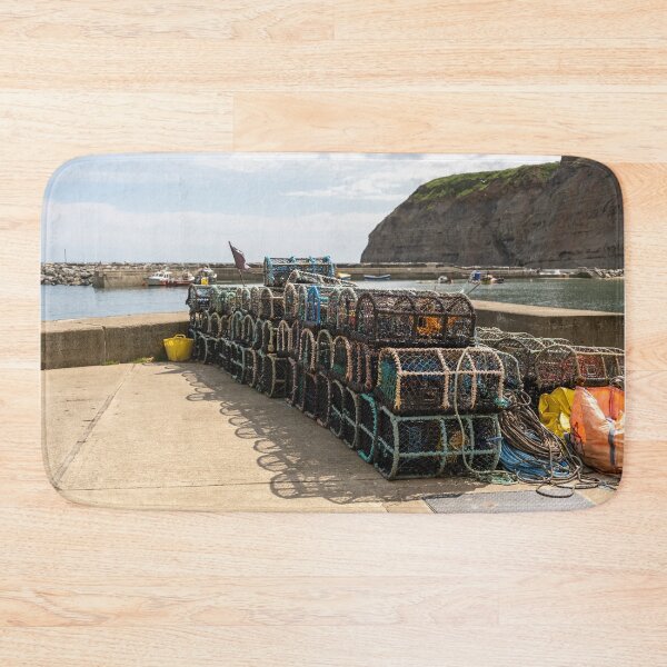 Item preview, Crab and lobster pots on the jetty designed and sold by yackers1.