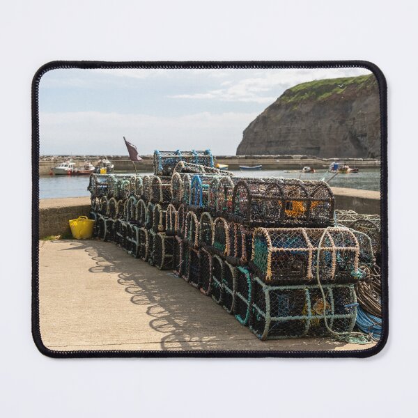 Item preview, Crab and lobster pots on the jetty designed and sold by yackers1.