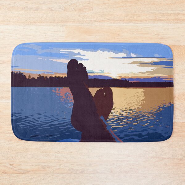 Item preview, Feet in relaxation on sunset. designed and sold by Bradipino.
