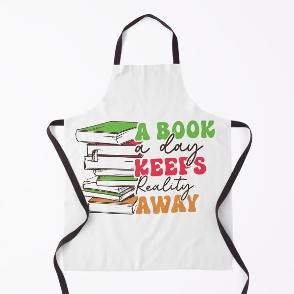 Artikelvorschau, A book a day keeps reality entworfen und verkauft von SchokoGoth.