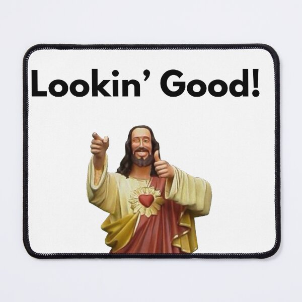 Item preview, Jesus statue meme funny designed and sold by TentyBottles.