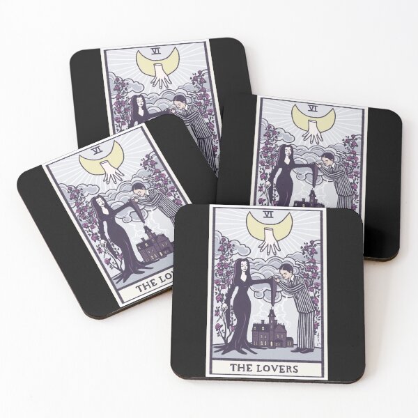 Item preview, Gomez Addams Halloween Spooky Fictitious Structure Leader Family Love The Lovers - Tarot - Addams Fa designed and sold by MARRDNER12.