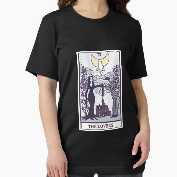 Item preview, Gomez Addams Halloween Gruselige fiktive Struktur Anführer Familie Liebe Die Liebenden - Tarot - Addams Fa designed and sold by MARRDNER12.
