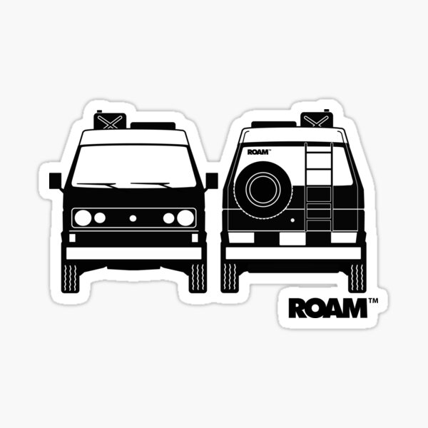 ROAM Syncro 4x4 Dirtbag Motel Sticker