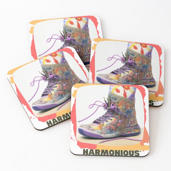 Item preview, Harmonious Shoe - Electrifying Fusion of Street and Fine Art designed and sold by zax454.