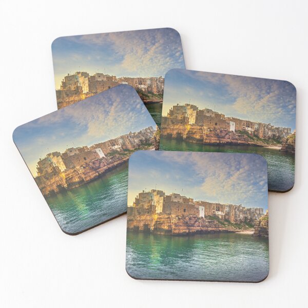Item preview, Polignano a Mare village on the rocks. Apulia, Italy designed and sold by Stefano Orazzini.