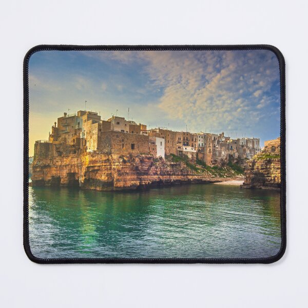 Item preview, Polignano a Mare village on the rocks. Apulia, Italy designed and sold by Stefano Orazzini.