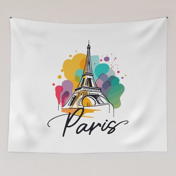 Item preview, Paris line art designed and sold by Beljoseph.
