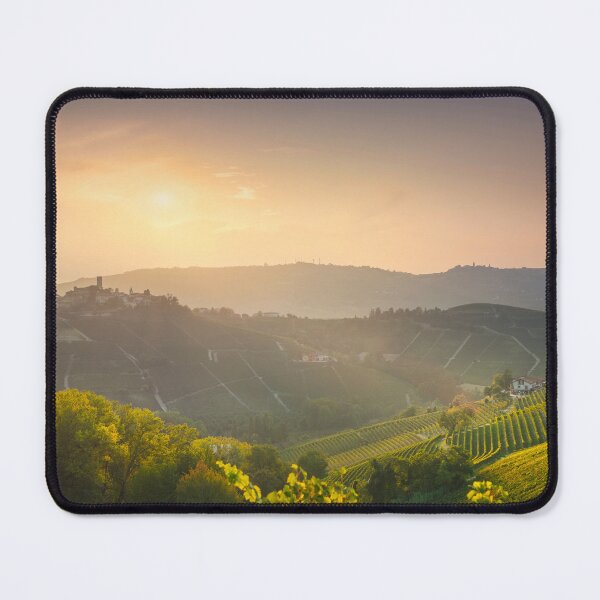 Item preview, Langhe vineyards and Castiglione Falletto village. Italy designed and sold by Stefano Orazzini.