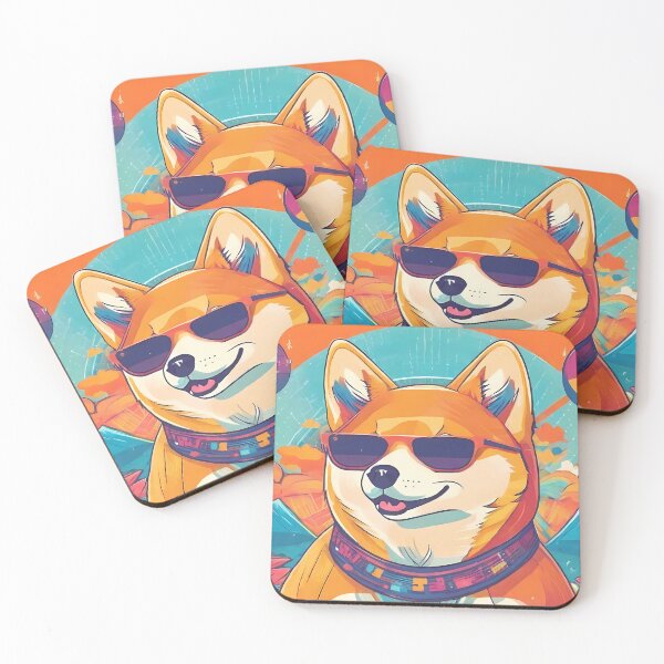 Item preview, Shiba Inu Hipster designed and sold by purrfect pattern.