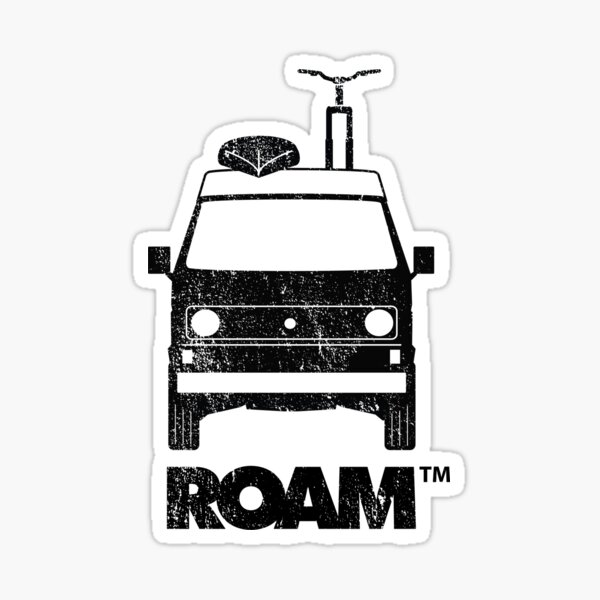 ROAM Westy Camper | Dirtbag Motel Sticker