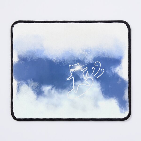 Item preview, A little cat is surfing on the clouds. designed and sold by Theeranat.