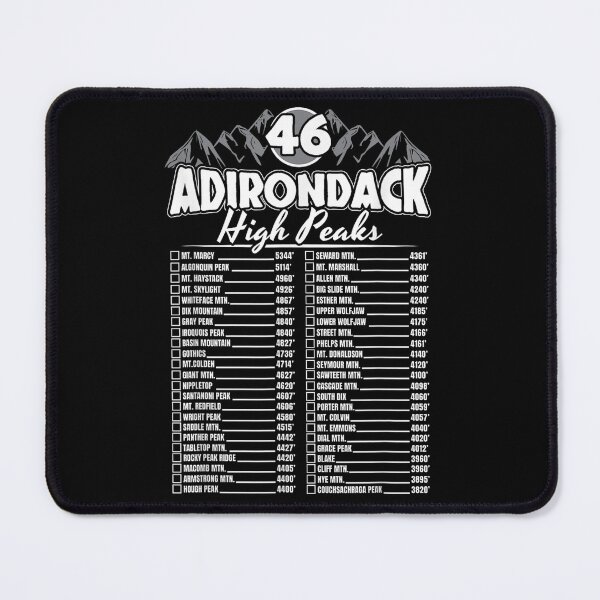 Item preview, 46 Adirondack Mountain Climbing Checklist  designed and sold by SoniaDraper.