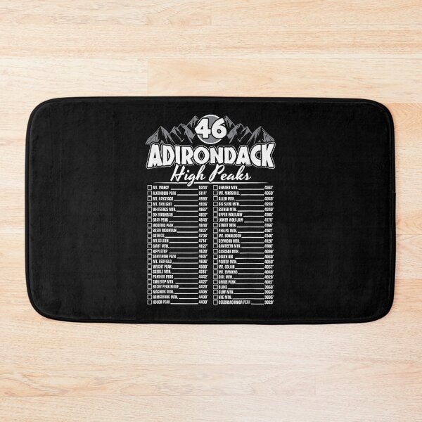 Item preview, 46 Adirondack Mountain Climbing Checklist  designed and sold by SoniaDraper.