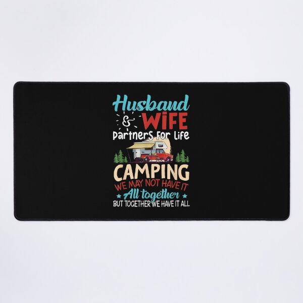 Item preview, Husband And Wife Camping Partners For Life Camping designed and sold by SoniaDraper.
