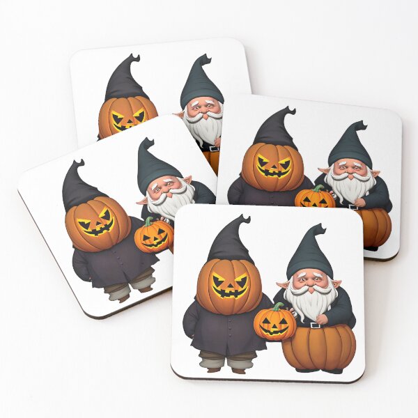 Item preview, Funny Halloween Gnomes designed and sold by Delemore Art.