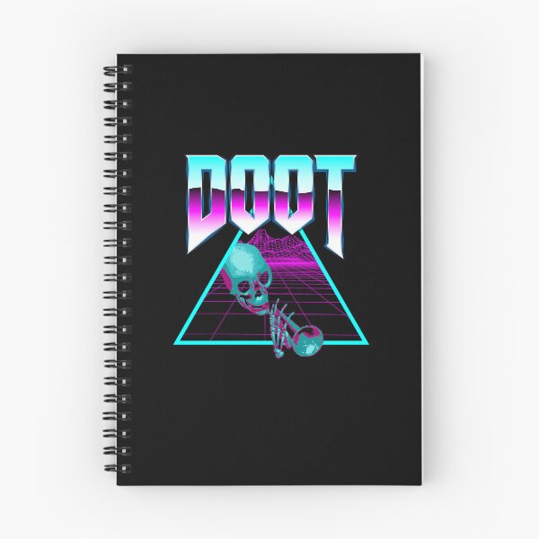 Item preview, DOOT Outrun VaporwaveSynthwave Streetwear  	 designed and sold by atsfttwyuk94.