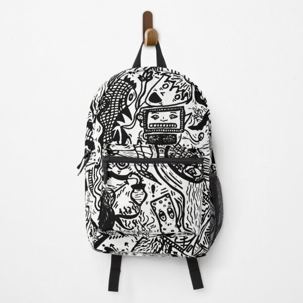 Item preview, traveling in the future into the past, trippy art, psychedelic, doodle, fantasy, character designed and sold by Majnun Drawings.