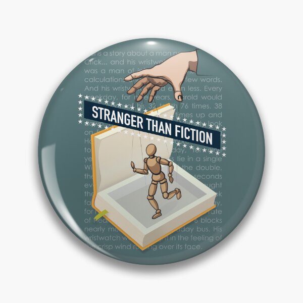 Item preview, Stranger Than Fiction - Alternative Movie Poster designed and sold by MoviePosterBoy.