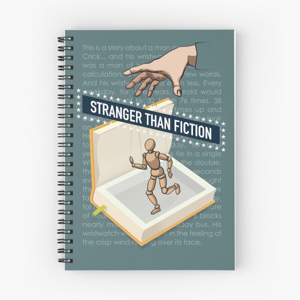 Item preview, Stranger Than Fiction - Alternative Movie Poster designed and sold by MoviePosterBoy.