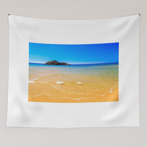 Item preview, The beach of Chia su Giudeu, Sardinia designed and sold by zakaz86.
