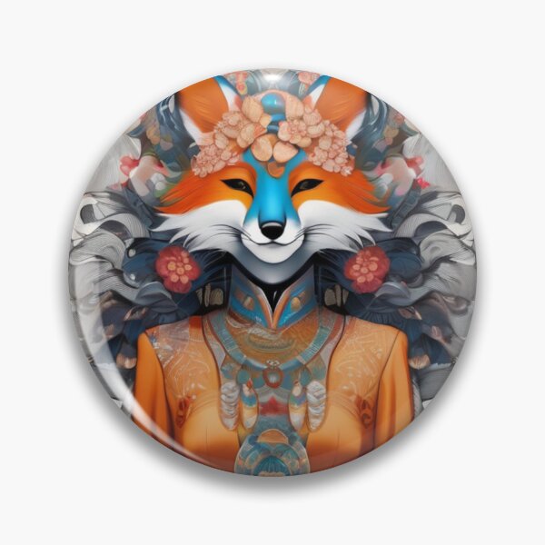 Item preview, fox woman designed and sold by EuropeanPrints.