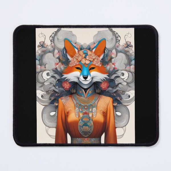 Item preview, fox woman designed and sold by EuropeanPrints.