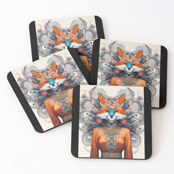 Item preview, fox woman designed and sold by EuropeanPrints.