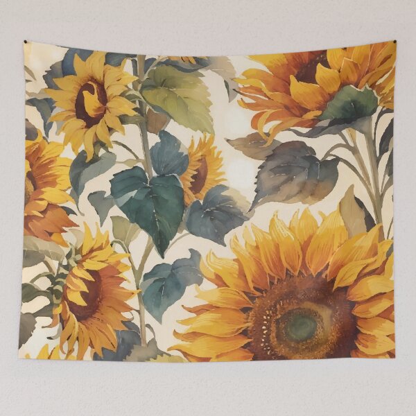 Item preview, Yellow Sunflower designed and sold by CatCoconut-Art.