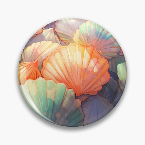 Item preview, Sunlit Treasures, Beautiful Seashell Pattern  designed and sold by Faellery.