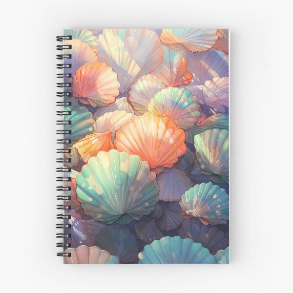 Item preview, Sunlit Treasures, Beautiful Seashell Pattern  designed and sold by Faellery.