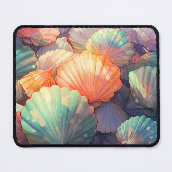 Item preview, Sunlit Treasures, Beautiful Seashell Pattern designed and sold by Faellery.