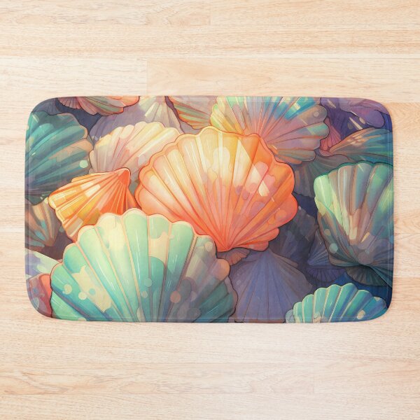 Item preview, Sunlit Treasures, Beautiful Seashell Pattern  designed and sold by Faellery.