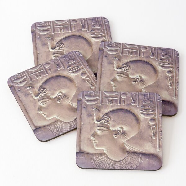 Item preview, Pharaoh and hieroglyphics, ancient Egypt vintage bronze photography designed and sold by art-of-egypt.
