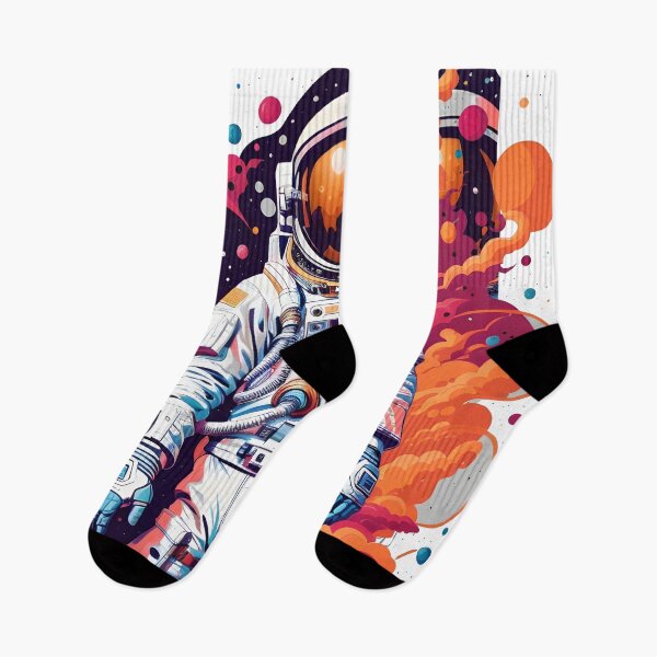 Item preview, astronaut , galaxy background, space , stars ,universe designed and sold by ratchawoot.
