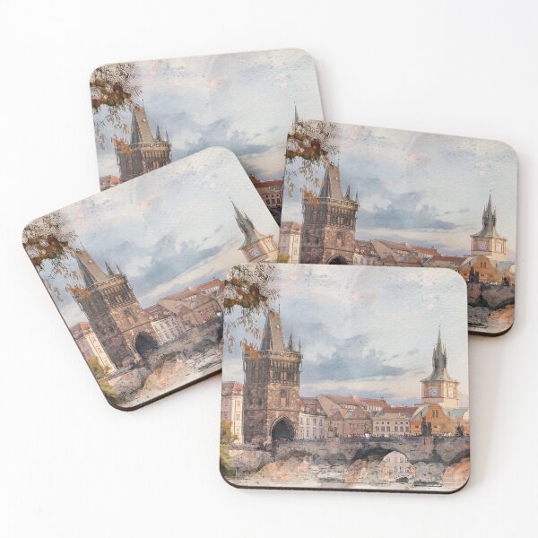 Item preview, Charles Bridge or Karluv most in Prague, Czech Republic designed and sold by mitzobs.