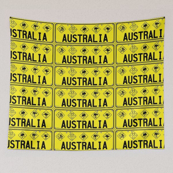 Item preview, Australia license plate designed and sold by KNBS.