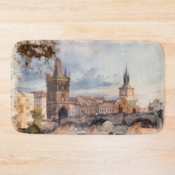 Item preview, Charles Bridge or Karluv most in Prague, Czech Republic designed and sold by mitzobs.