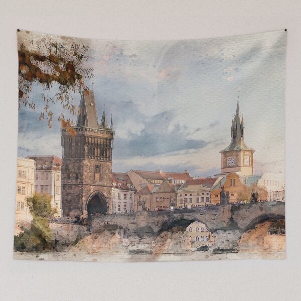 Item preview, Charles Bridge or Karluv most in Prague, Czech Republic designed and sold by mitzobs.