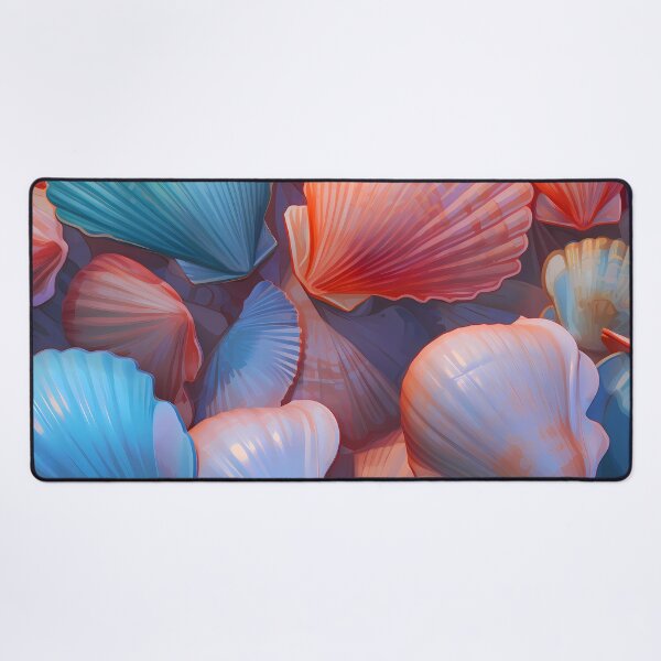 Item preview, Whispers of the Sea, Seashell Pattern in Pastel Colors designed and sold by Faellery.