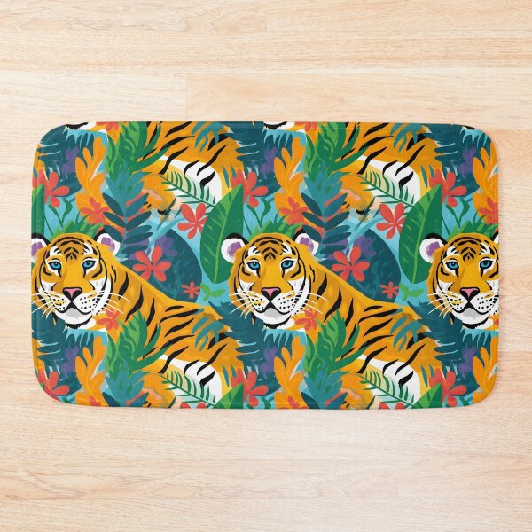 Item preview, Tiger Pattern #2 Fun and Colourful Pattern designed and sold by ARTficiallyAnon.