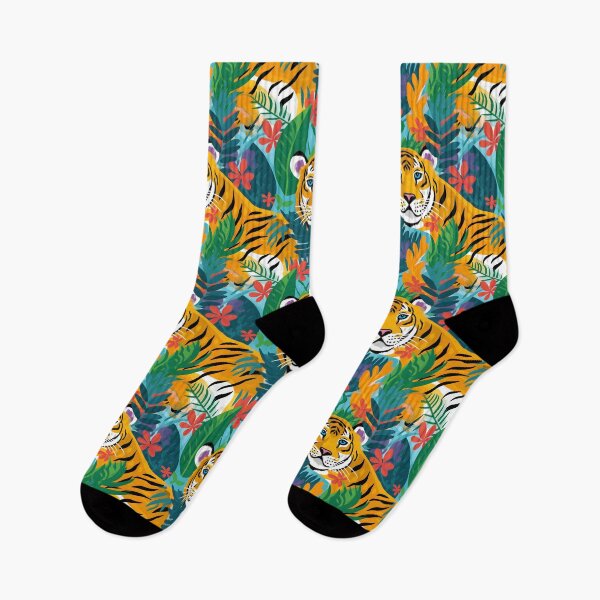 Item preview, Tiger Pattern #2 Fun and Colourful Pattern designed and sold by ARTficiallyAnon.