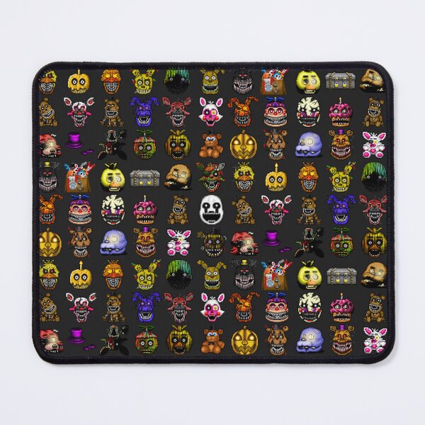 Item preview, Five Nights at Freddy's - Pixel art - Conjunto nuevo de múltiples personajes designed and sold by GEEKsomniac.