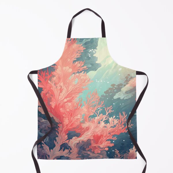 Item preview, Coral Reef Pattern in Pink, Sea Motif designed and sold by Faellery.