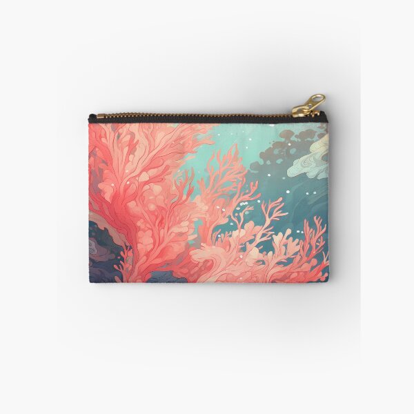 Item preview, Coral Reef Pattern in Pink, Sea Motif designed and sold by Faellery.