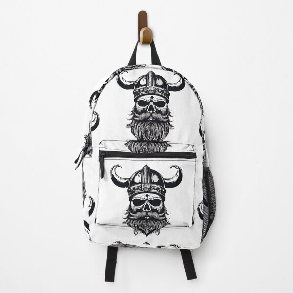 Item preview, Skull in Viking helmet designed and sold by Elegant Edge.