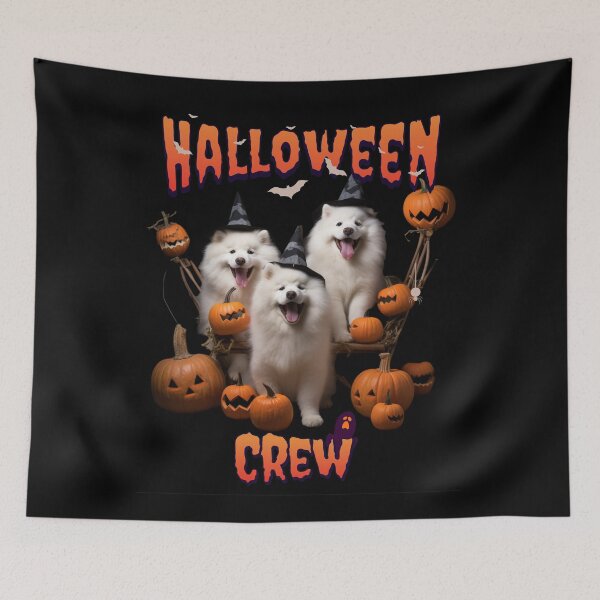 Item preview, Halloween Crew Samoyed dog designed and sold by Vindbult.